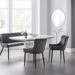 Como High Gloss Extending Table