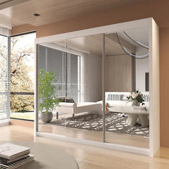 Chicago full mirror 250cm wardrobe