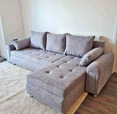 Berlin l shape sofa bed