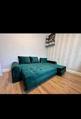 Berlin l shape sofa bed