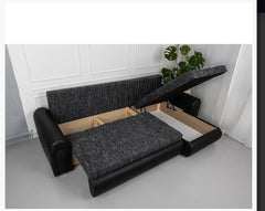 Berlin l shape sofa bed