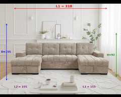 Moscow u shape sofa