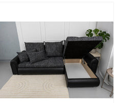Berlin l shape sofa bed