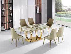 Original Nova marble dining table with premium craftsmanship and elegant finish.