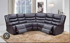 Roma Recliner leather sofa