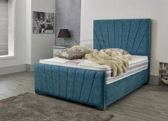 Fabric ottoman Bed