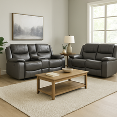 Harlard electric leather recliner sofa