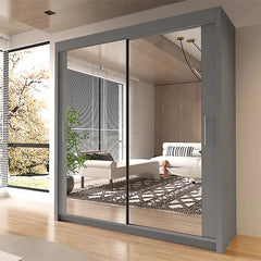 Chicago full mirror 120cm wardrobe