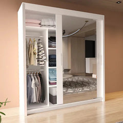 Chicago full mirror 203cm wardrobe