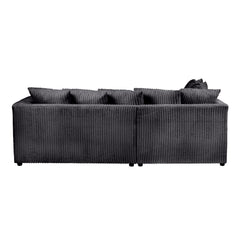 Dylan jumbo cord corner sofa