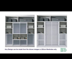 Lisbon sliding doors 203cm