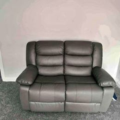 Roma Recliner leather sofa