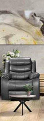 Roma Recliner leather sofa
