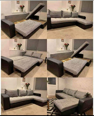 Berlin l shape sofa bed