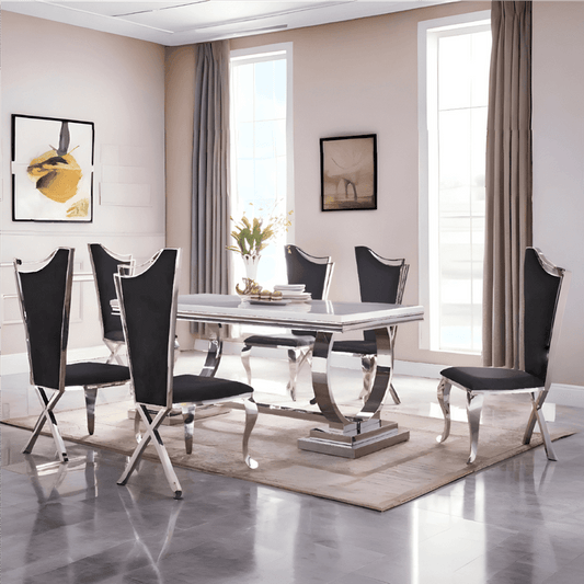Alana dining table with chairs