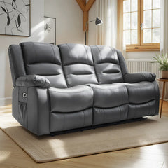 Alva electric leather recliner sofa