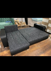 Berlin l shape sofa bed