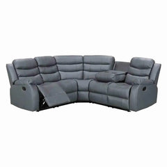 Roma Recliner leather sofa