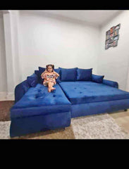 Berlin l shape sofa bed