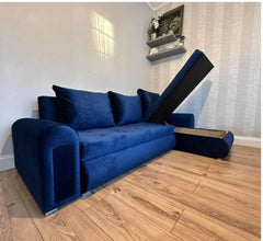 Berlin l shape sofa bed
