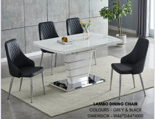 Camden Extendable Dinning Table with 6 chairs