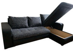 Berlin l shape sofa bed