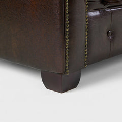 Chesterfield sofa leather