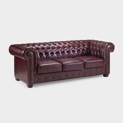 Chesterfield sofa leather