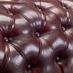Chesterfield sofa leather