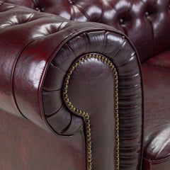 Chesterfield sofa leather