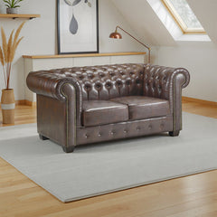 Chesterfield sofa leather