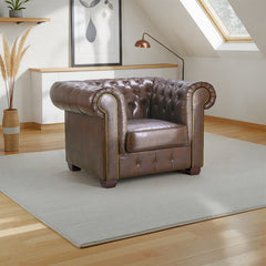 Chesterfield sofa leather