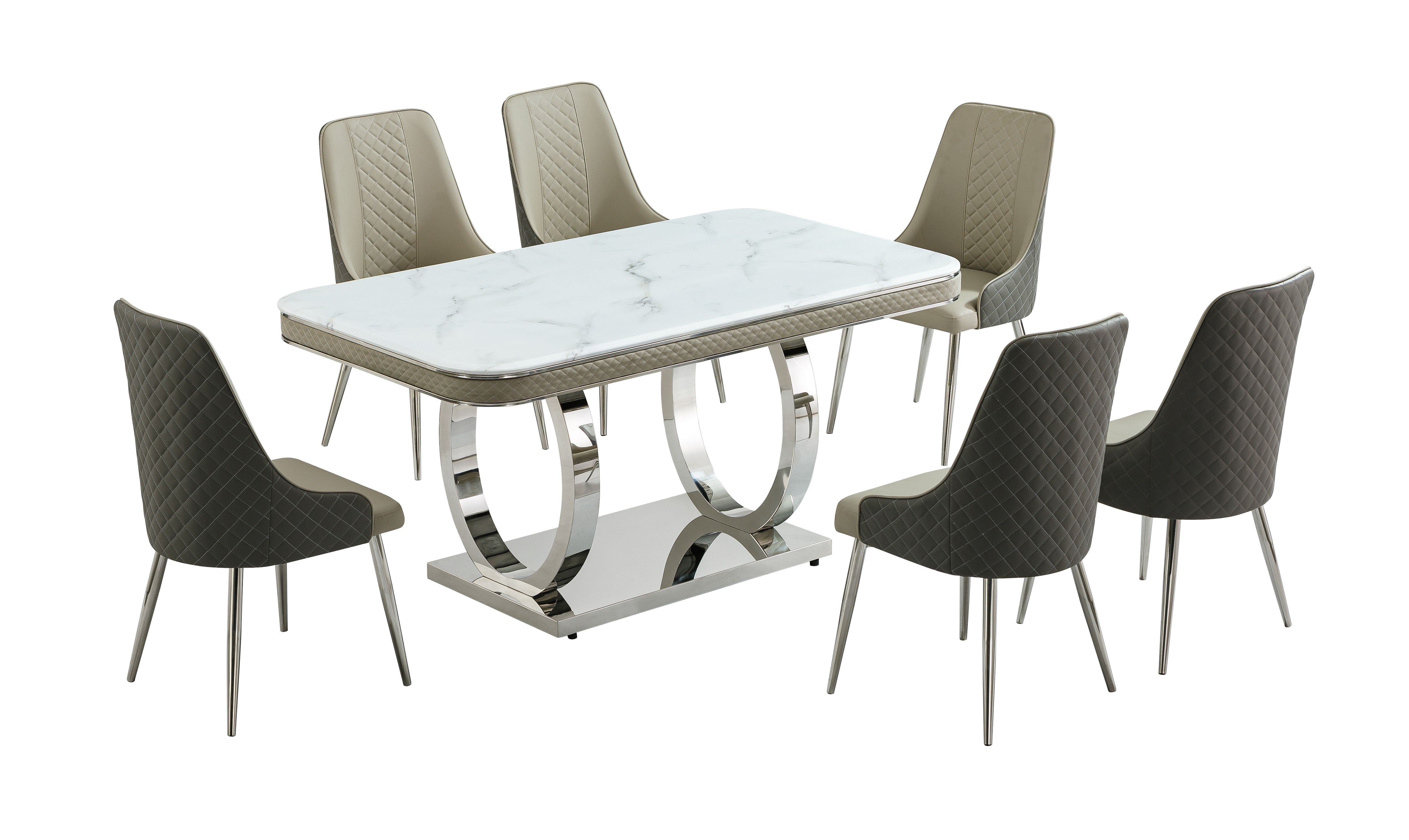 Original Nova marble dining table with premium craftsmanship and elegant finish.