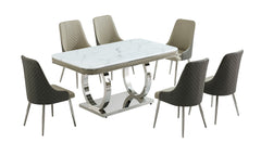 Original Nova marble dining table with premium craftsmanship and elegant finish.