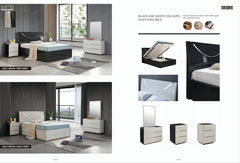 Half moon bedroom set