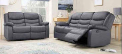 Roma Recliner leather sofa