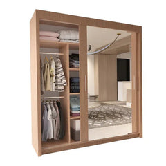 Chicago full mirror 203cm wardrobe