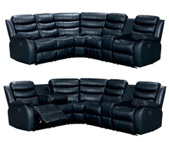 Roma Recliner leather sofa