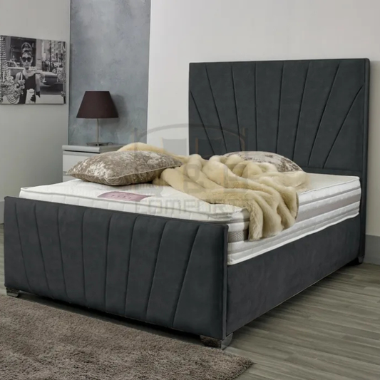 Fabric ottoman Bed