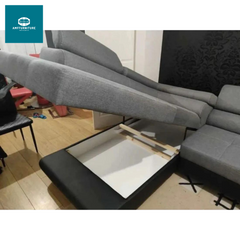 Lshape anton sofa bed left arm side