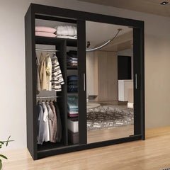 Chicago full mirror 203cm wardrobe
