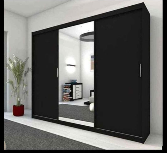 Chicago 250cm wardrobe mirror on middle door